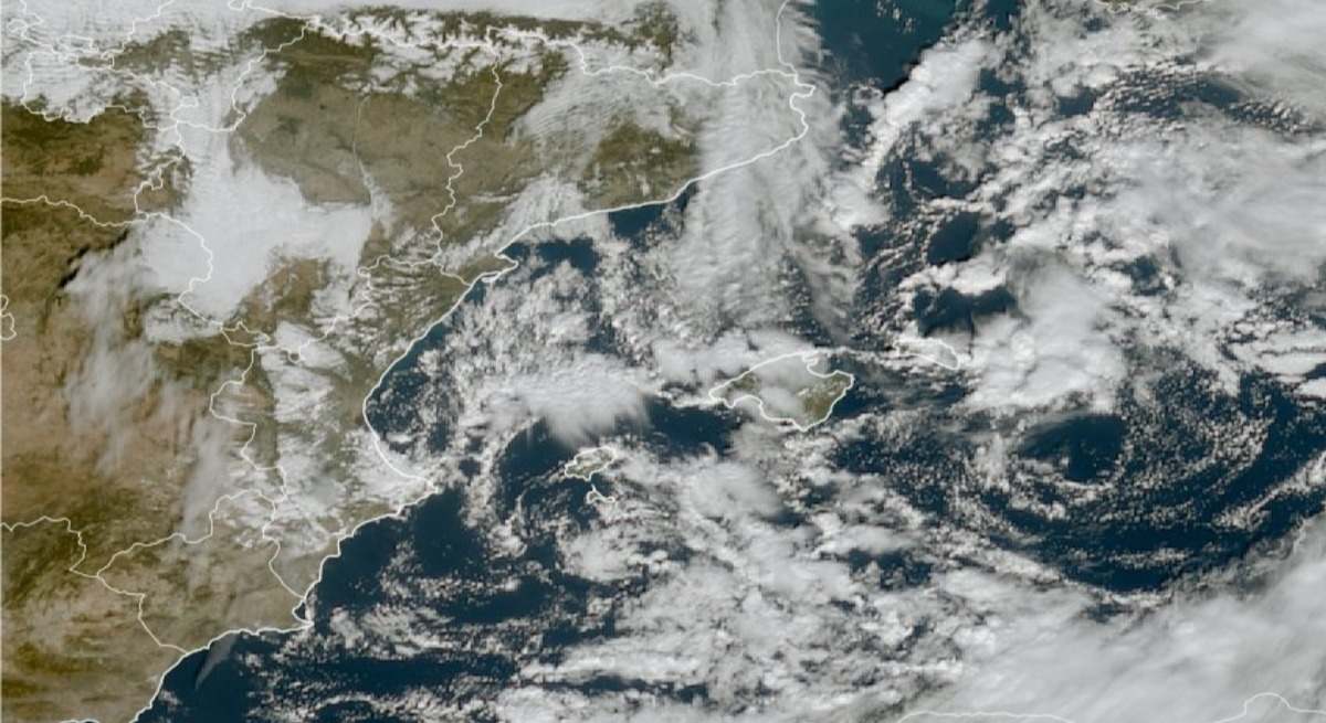 Aviso amarillo en la Comunidad Valenciana. / Foto: AEMET.