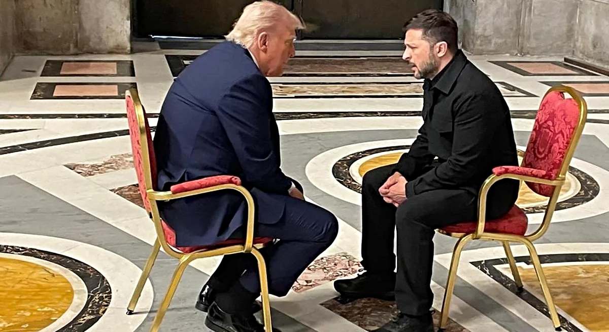 Trump y Zelenski