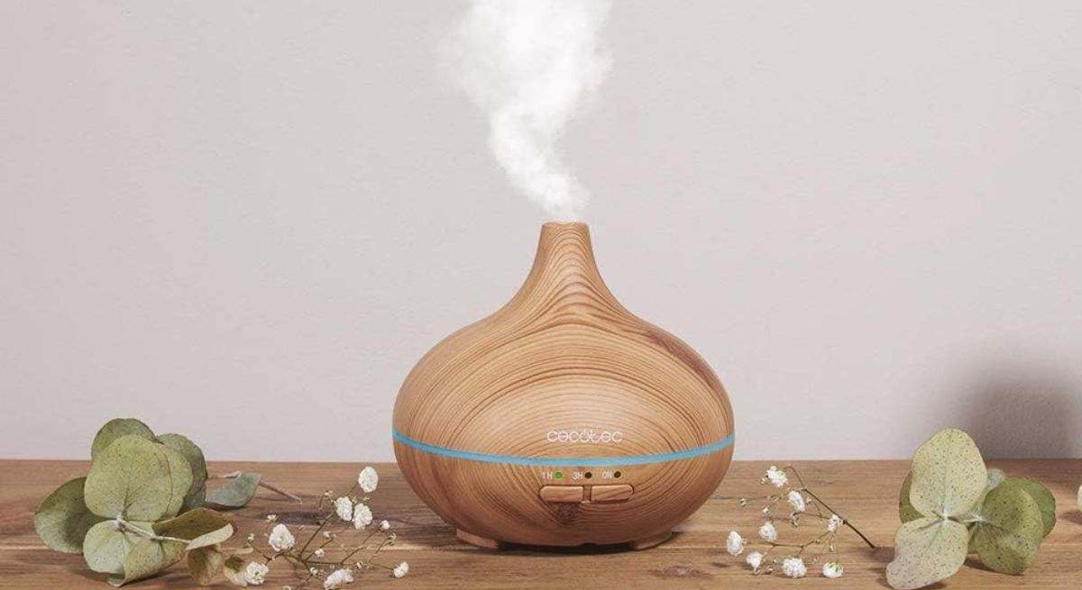 Humidificador ultrasónico y difusor de aromas Cecotec