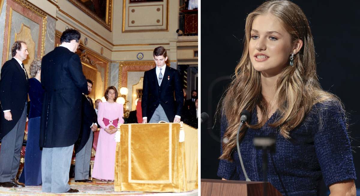 Princesa Leonor jura Constitución Felipe de Borbón