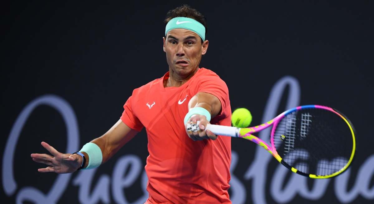 Rafa Nadal, en su debut ante Thiem en el torneo de Brisbane