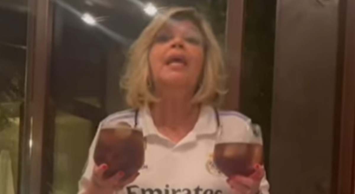Terelu Campos, copas, Real Madrid 
