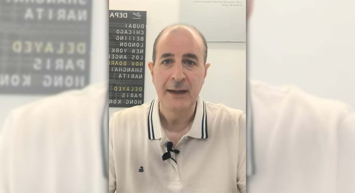 El agente de viajes Carlos Lavilla.