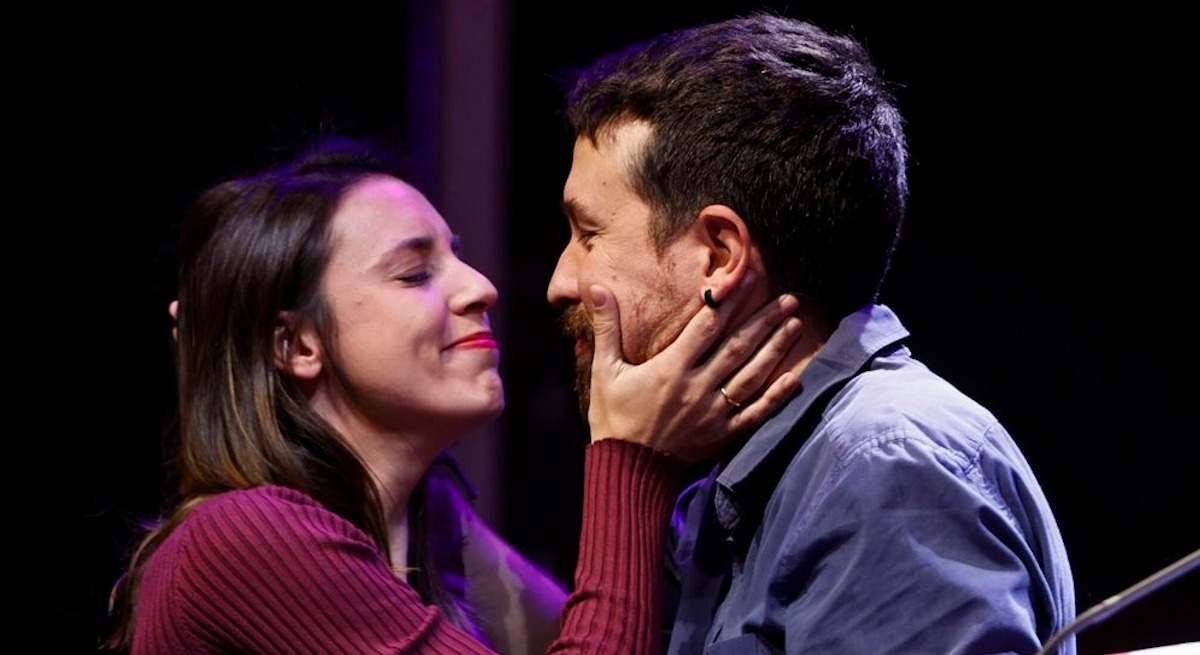 Irene Montero y Pablo Iglesias 