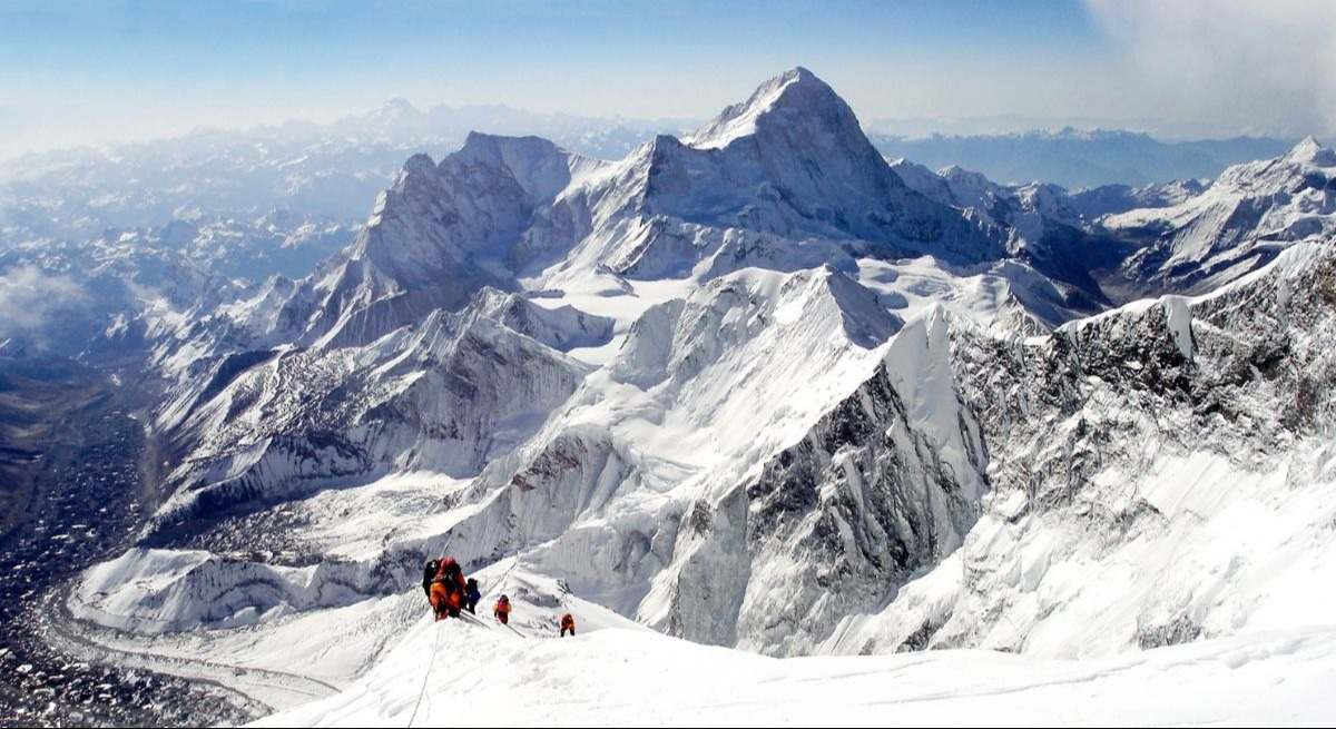 Cima del Monte Everest