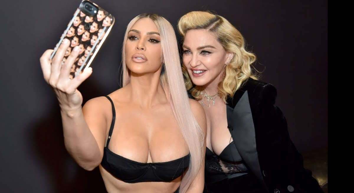 Kim Kardashian y Madonna
