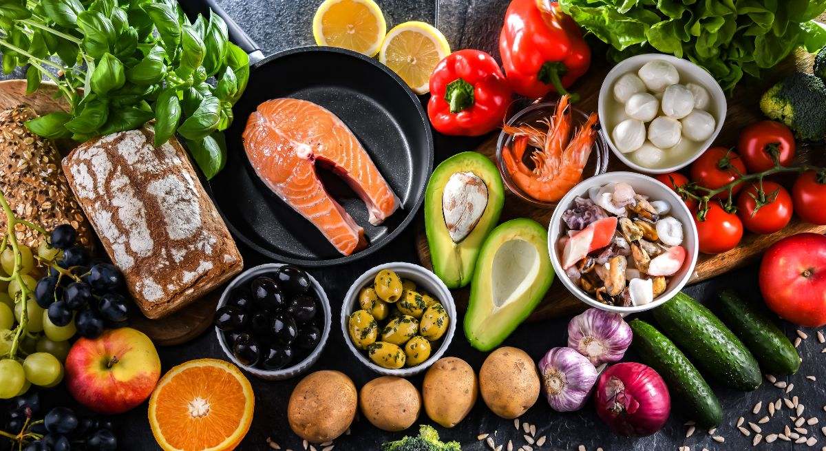 La base de la dieta mediterránea son las comidas a base de plantas