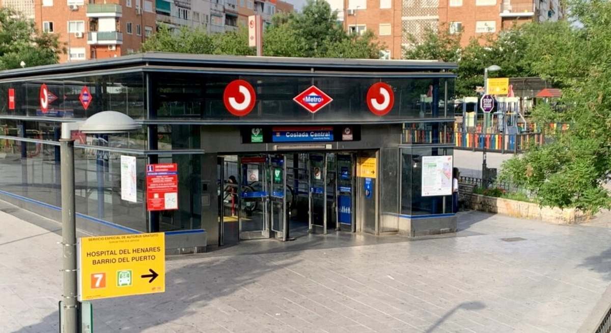 Estación de Coslada de Metro de Madrid