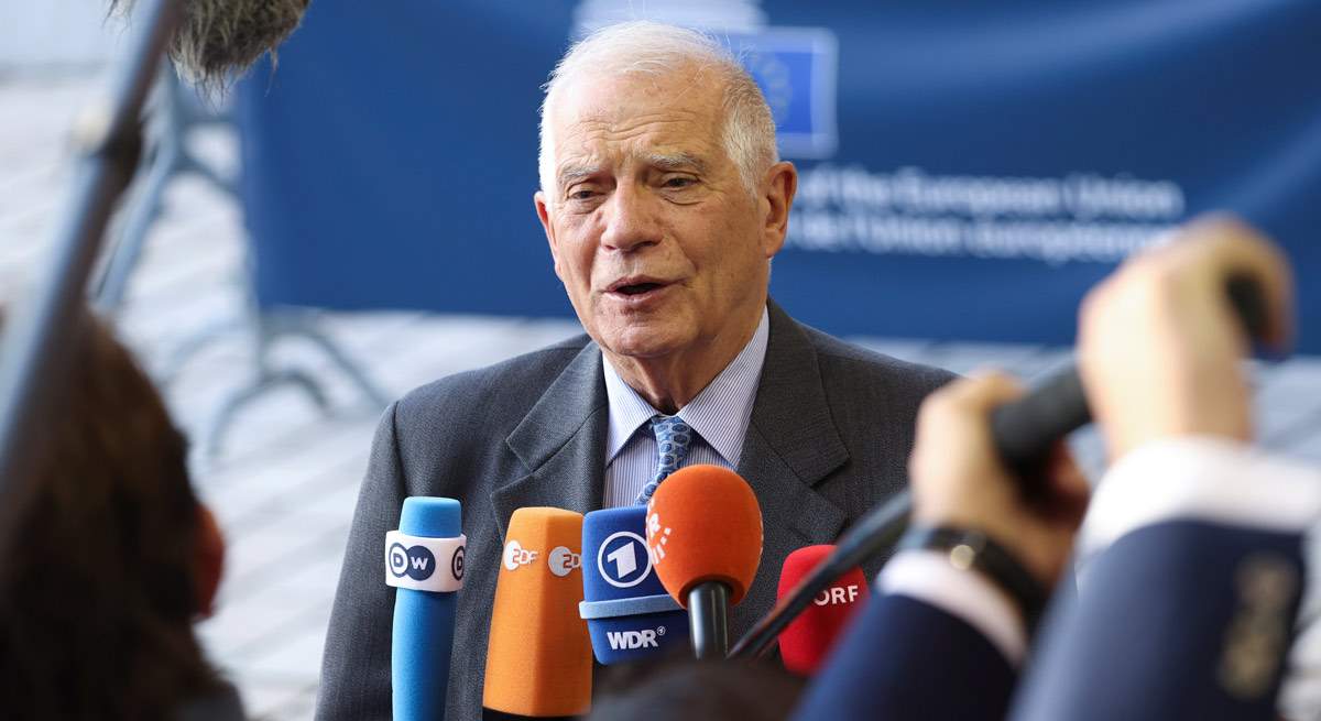 El Jefe de la diplomacia europea Josep Borrell