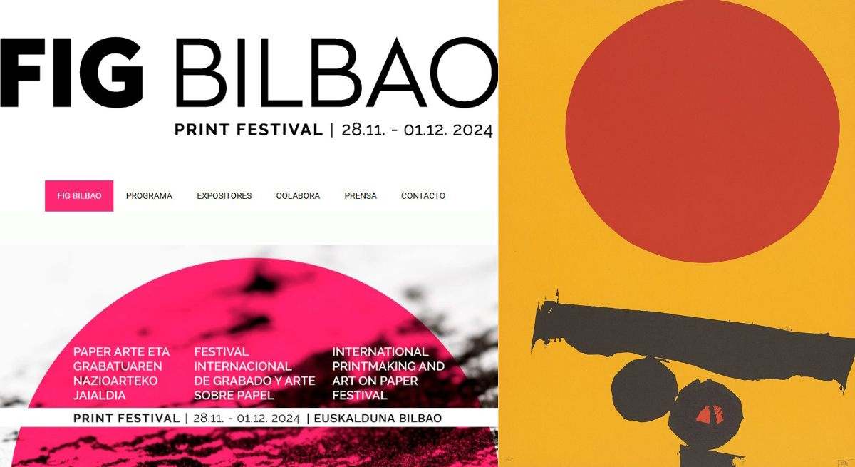 Feria del grabado en Bilbao