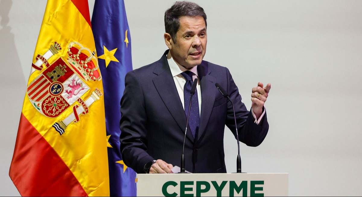 El presidente de Cepyme, Gerardo Cuerva.
