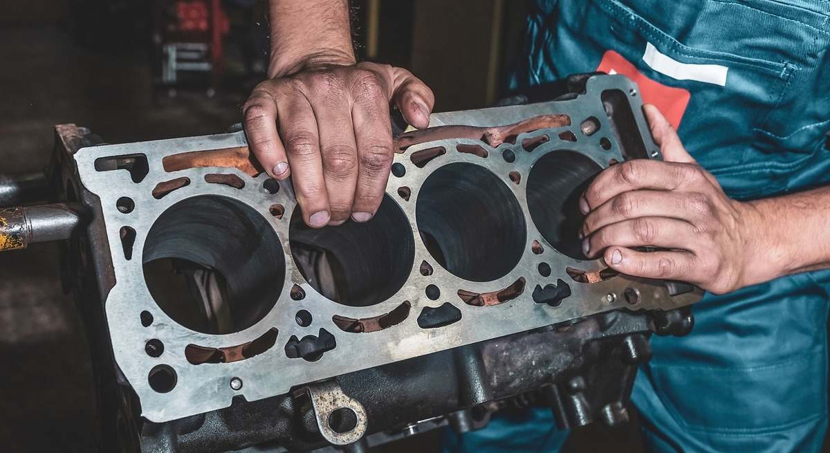 culata del motor