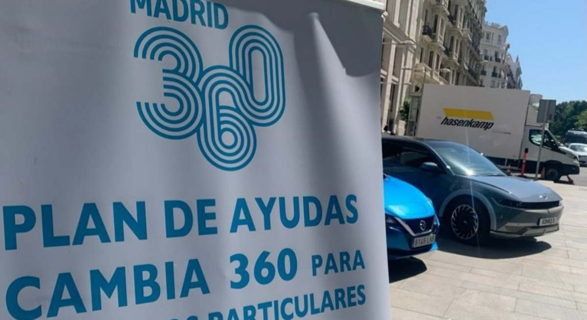 Cartel plan cambia 360 madrid