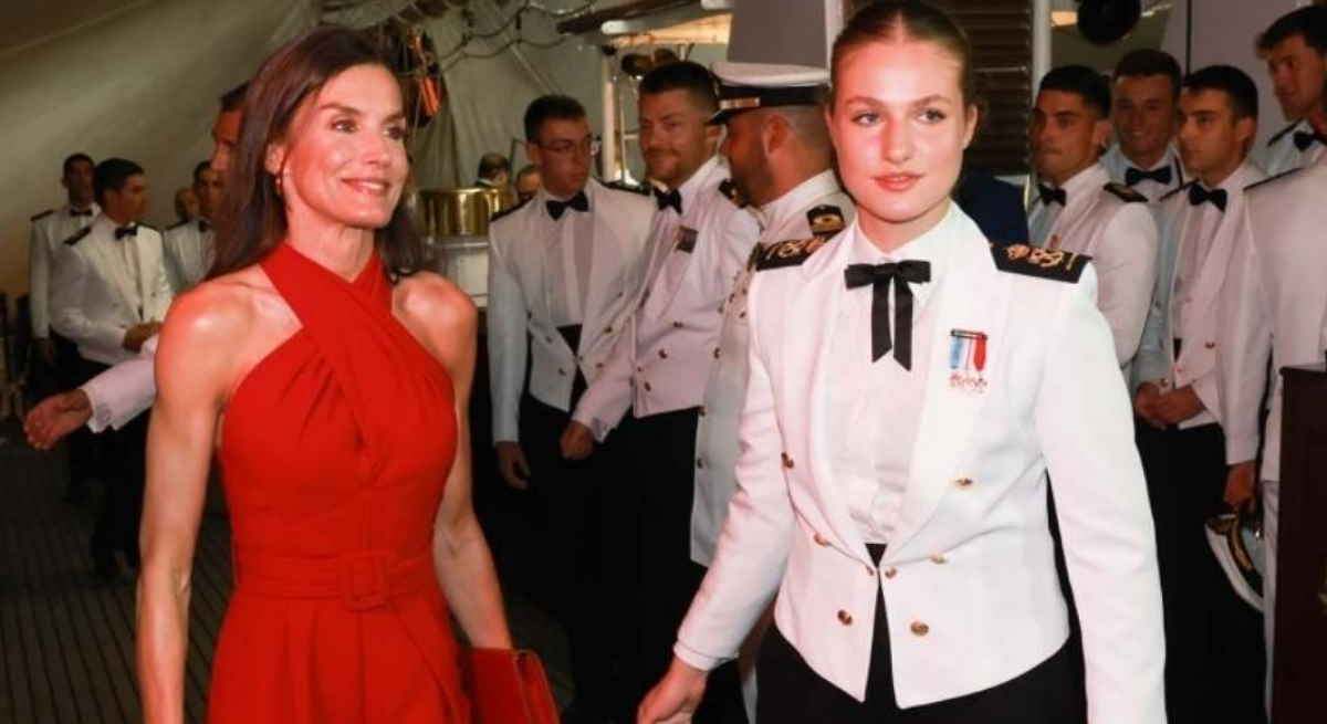 La Reina Letizia y la Princesa Leonor