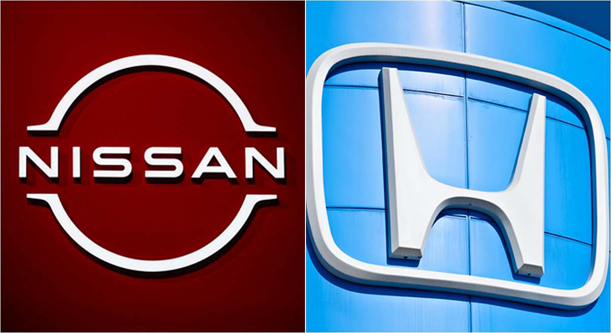 Logos de Nissan y Honda
