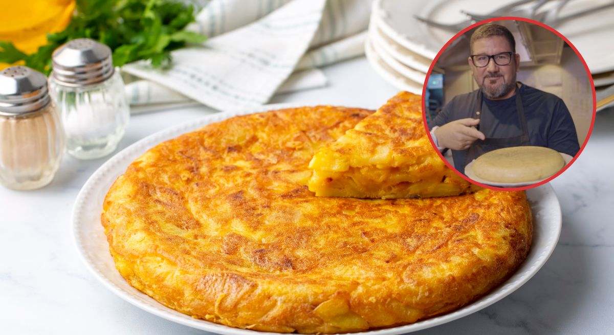 Dani García, chef, lo tiene claro para una tortilla de patatas jugosa: "Hay que reposar las patatas en el huevo y ligarlo con un poco de aceite"