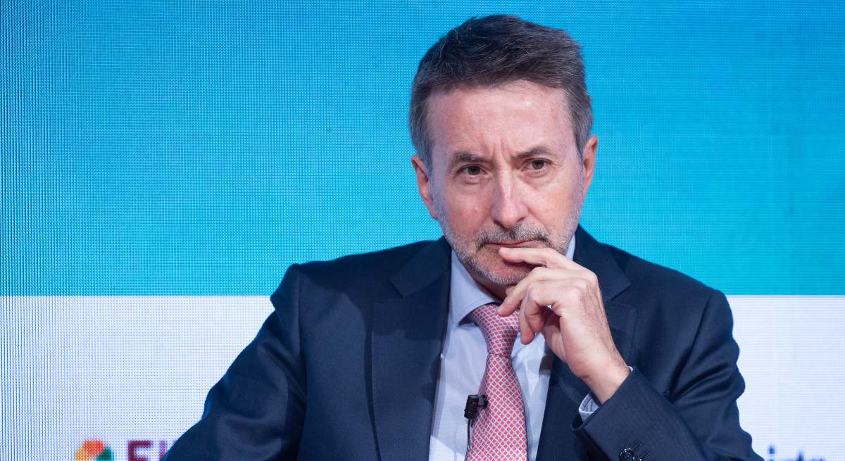 El CEO de Repsol, Josu Jon Imaz, interviene durante la IX Edición del Foro de la Energía. / EP