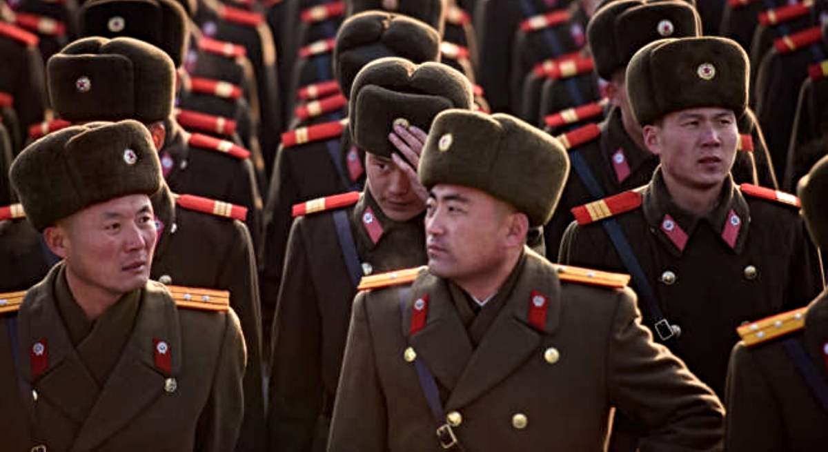 Soldados de Corea del Norte