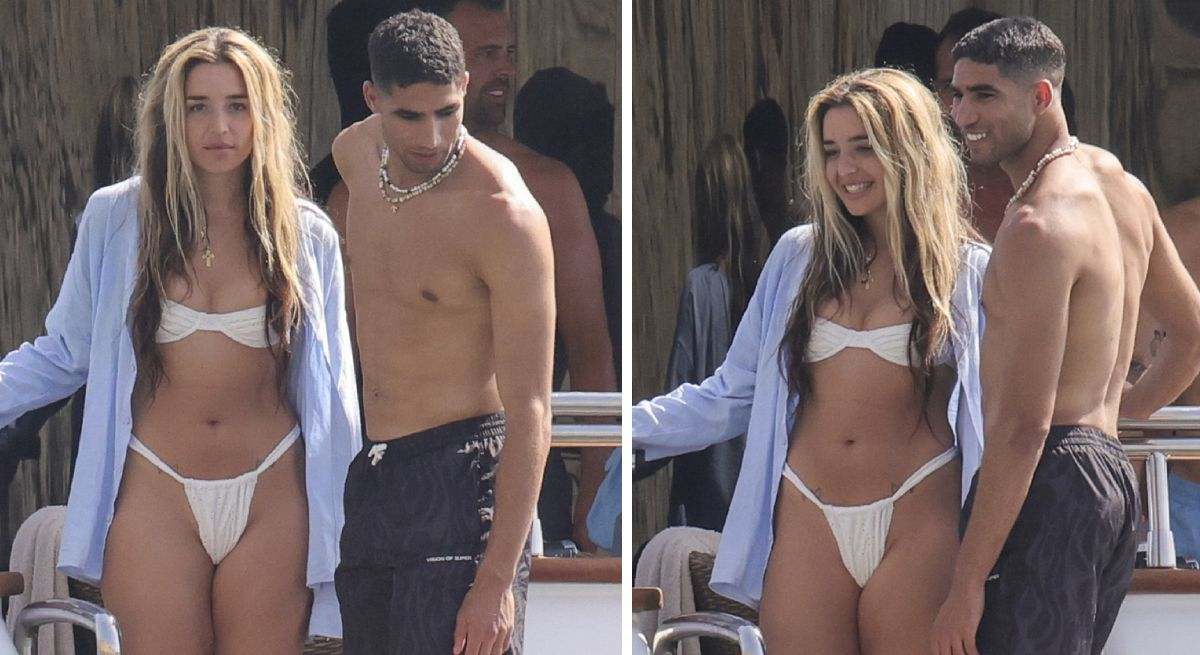Lola Indigo y Achraf Hakimi