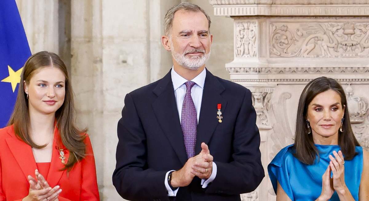 Felipe VI, Letizia, almuerzo proclamación aniversario