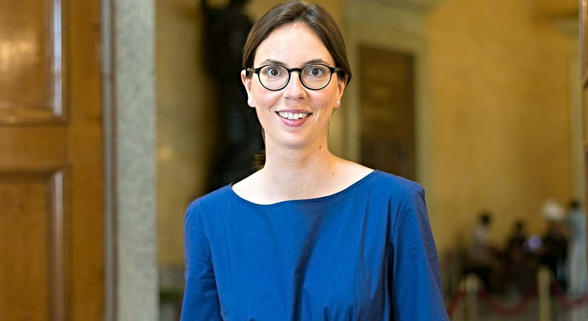 La ministra de Hacienda francesa, Amélie de Montchalin