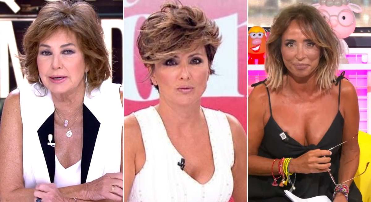 Ana Rosa, Sonsoles y María Patiño