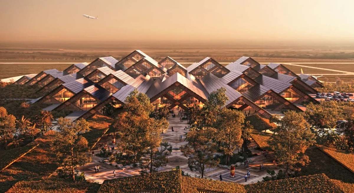 Así será el futuro Aeropuerto Internacional de Gelephu / BIG