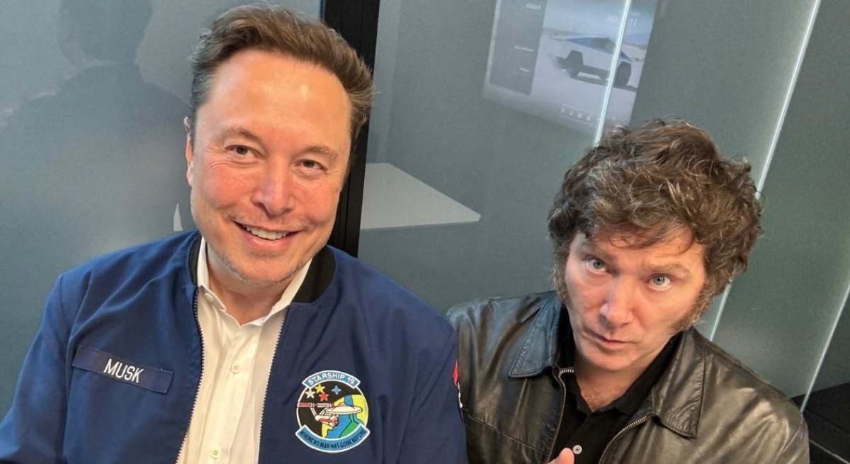 Elon Musk y Javier Milei. / Foto: Presidencia de Argentina.