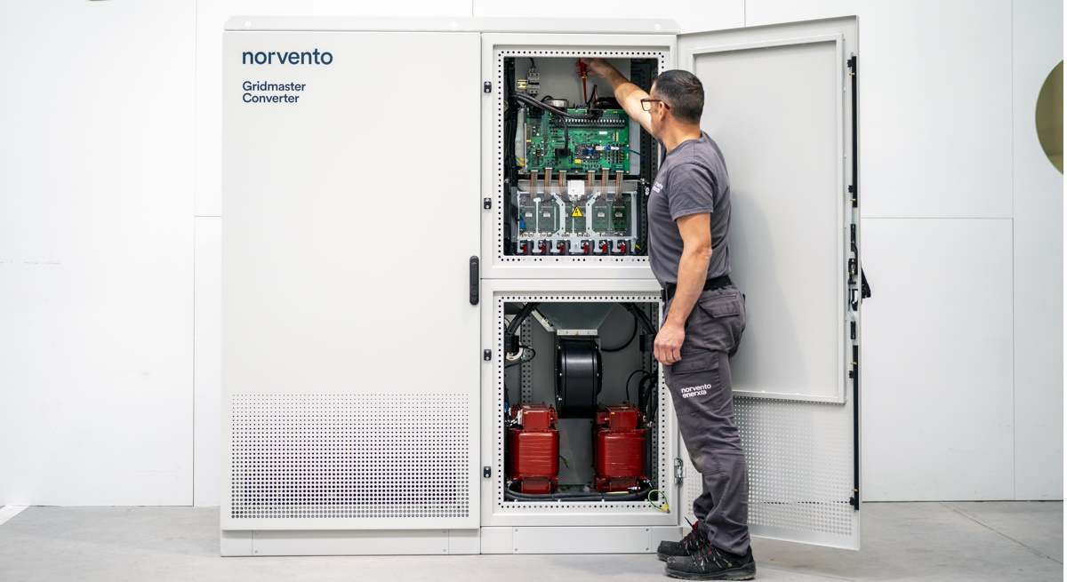 Tecnología 'Norvento Gridmaster Converte'r