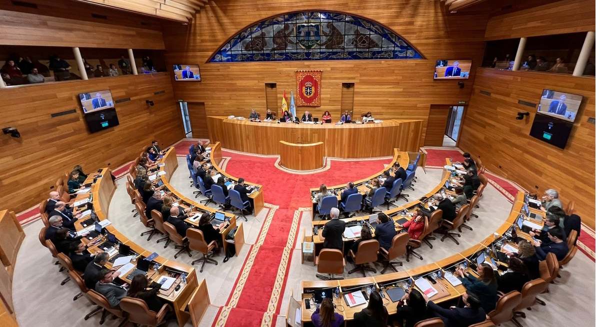 Parlamento gallego.