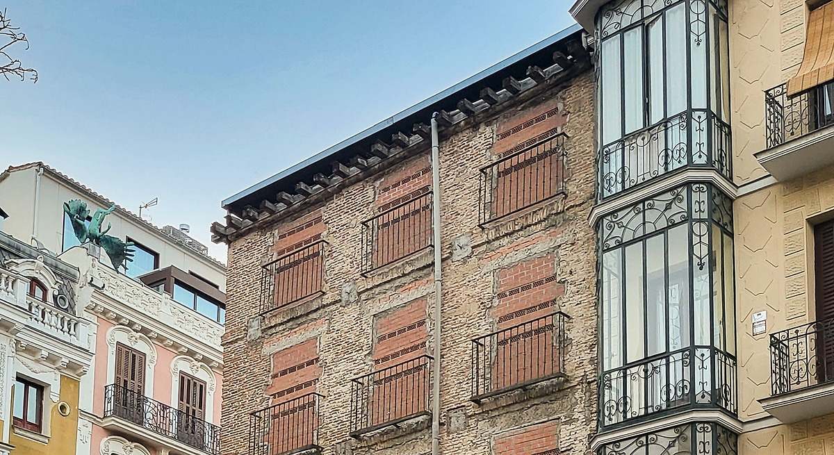 Vivienda tapiada por la okupación