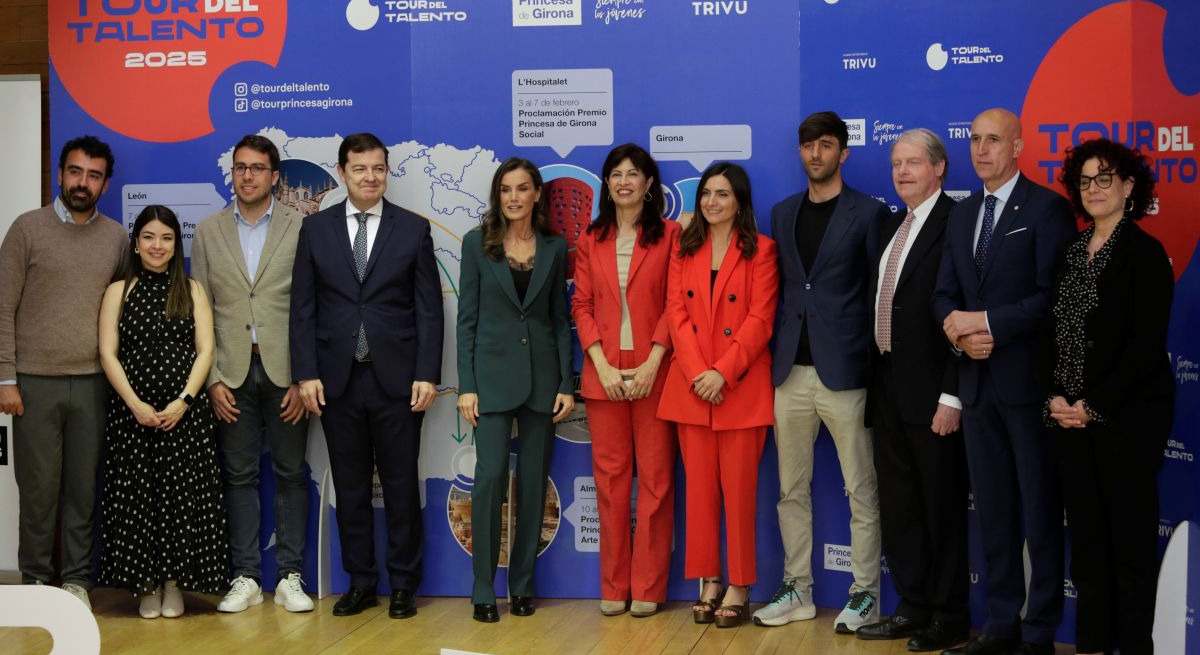 REina Leticia en el Tour del Talento en León