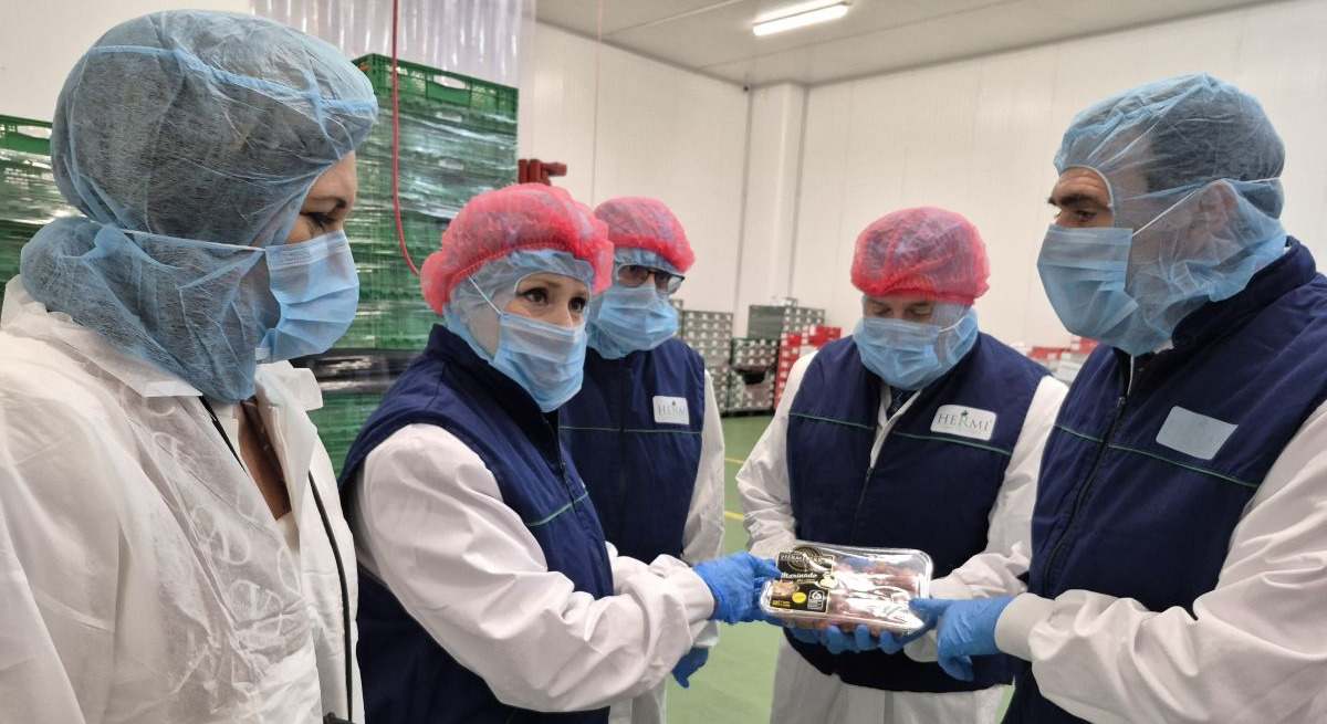 la consejera de Industria de CyL, Leticia García, visita Hermi