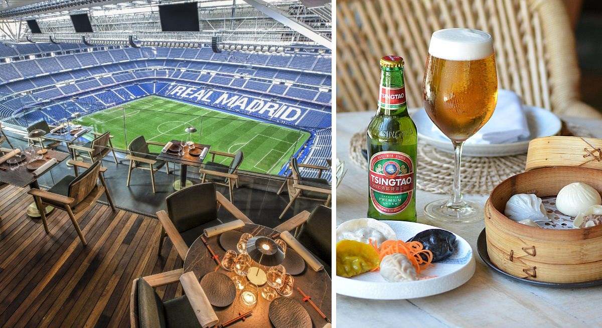  99 sushi. Bernabéu terraza