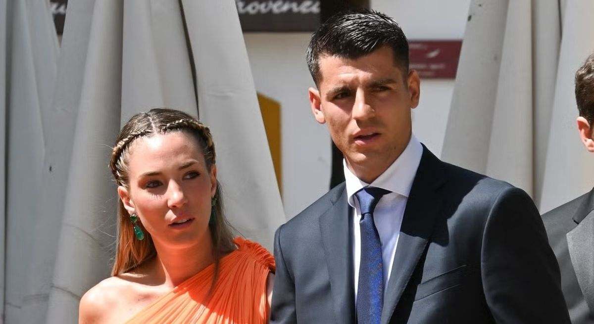 Morata y Alice Campello