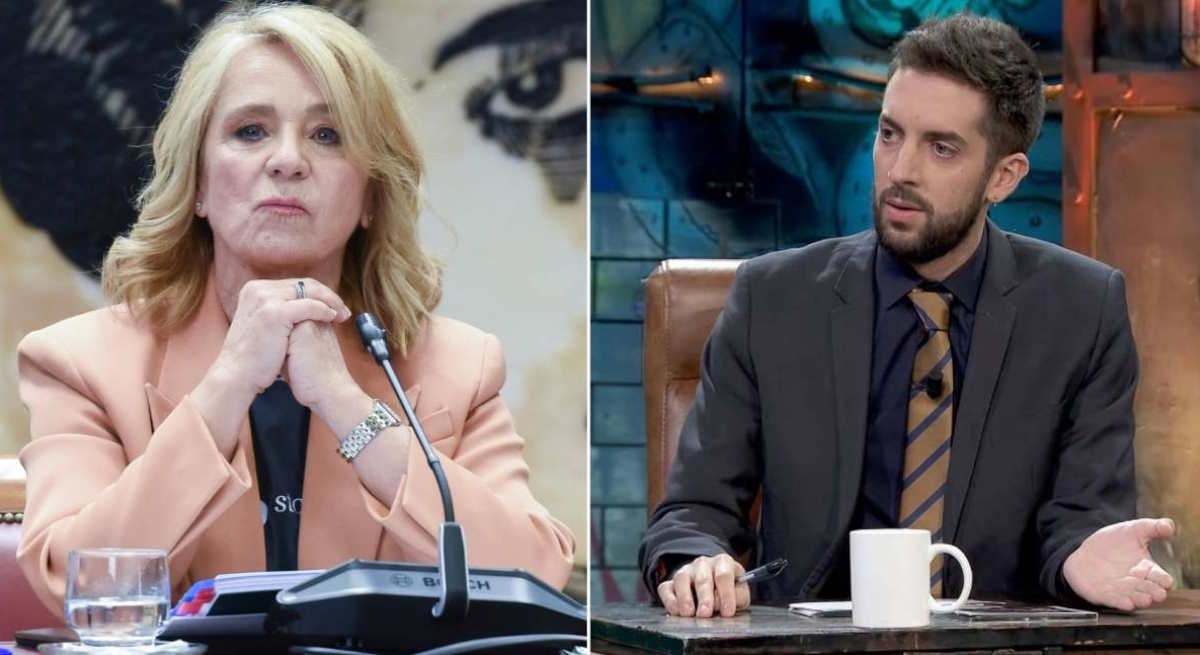 Elena Sánchez y David Broncano