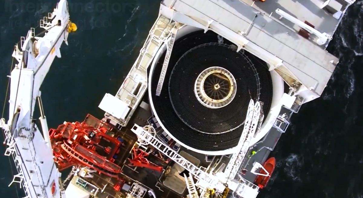 Así es el mega Viking Link, el cable eléctrico submarino más largo del mundo
