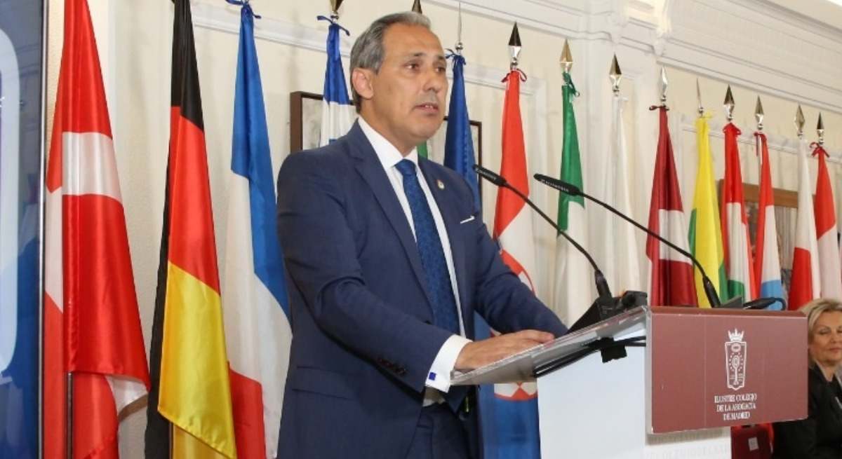 El decano del ICAM, Eugenio Ribón