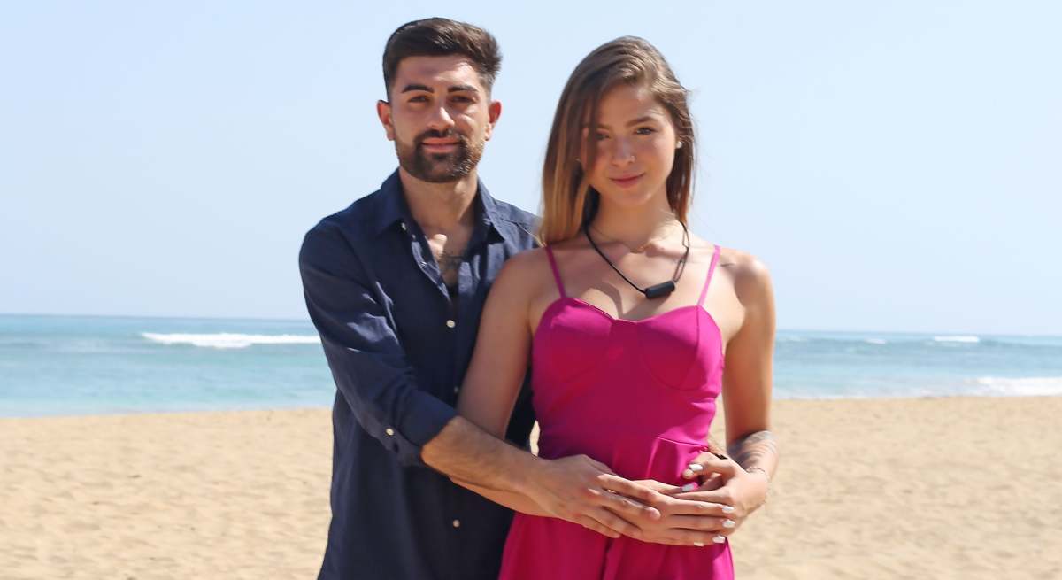 Álvaro y Andrea, concursantes de La isla de las tentaciones