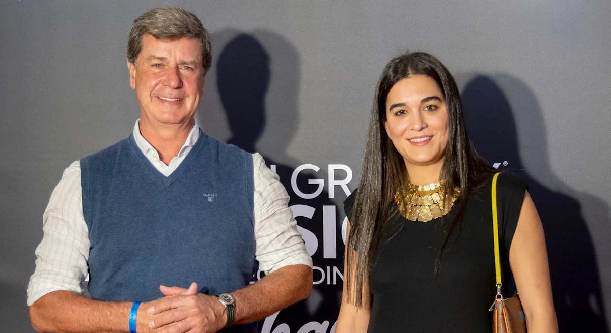 Cayetano Martínez de Irujo con Bárbara Mirjan 
