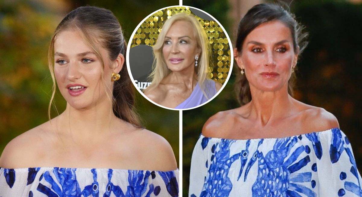 Princesa Leonor, reina Letizia, Carmen Lomana 