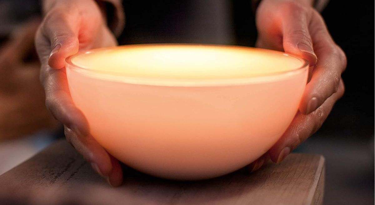 Lámpara de mesa inteligente LED Philips Hue Go