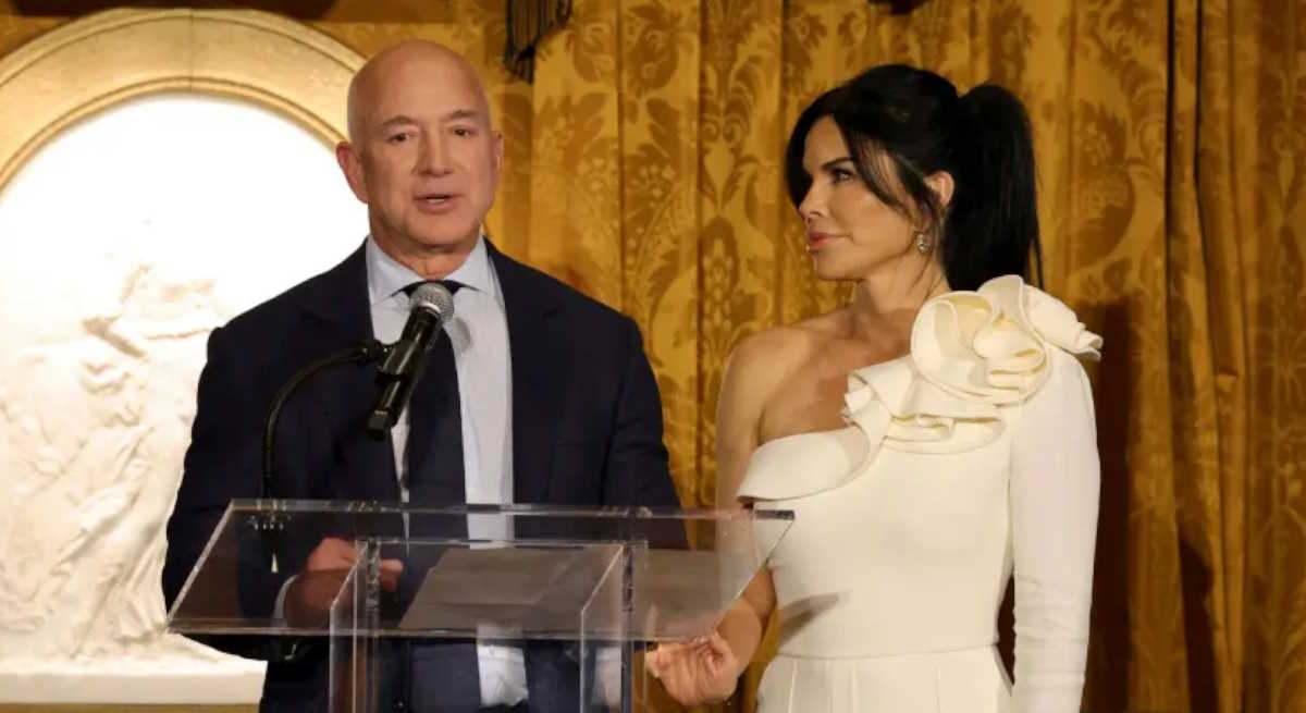 Bezos y su prometida