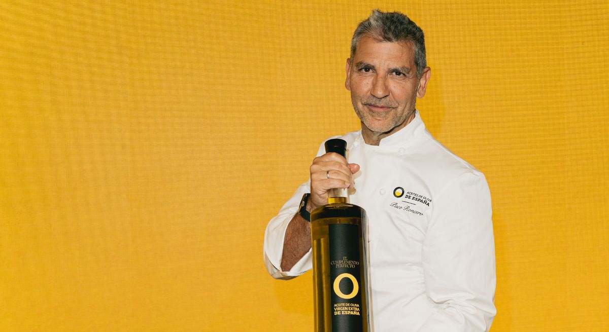 Paco Roncero (chef Estrella Michelin) sobre las propiedades del aceite de oliva virgen extra: Se desconocen también entre mucho