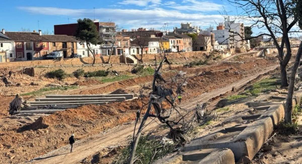 La huella de la DANA en una de las poblaciones afectadas.