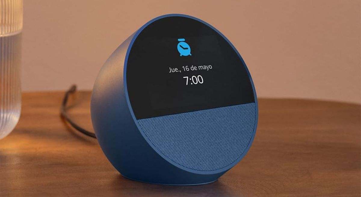 Despertador inteligente Amazon Echo Spot 2024