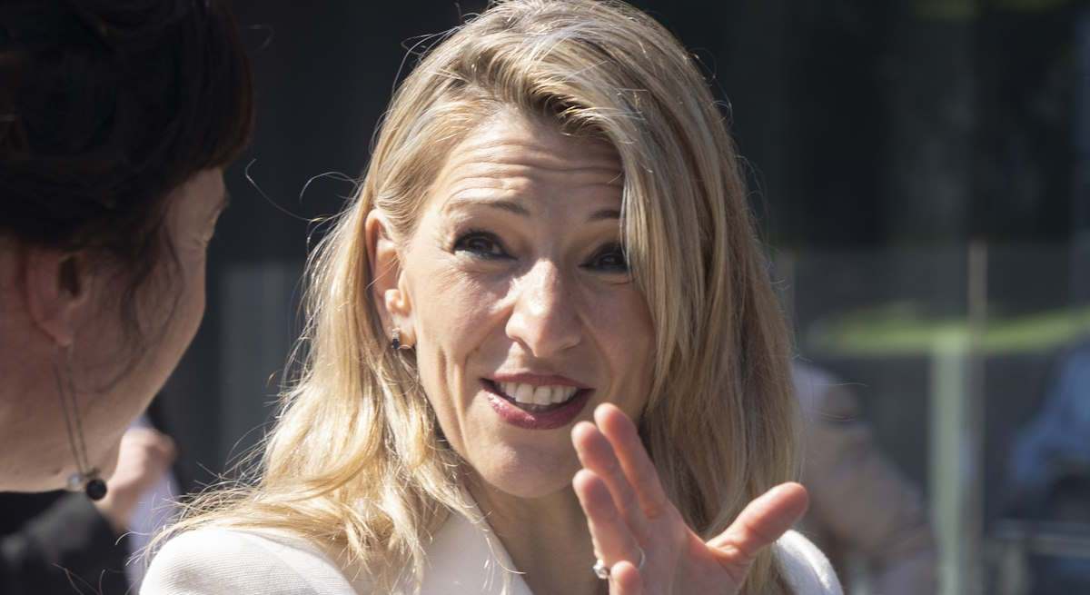 La vicepresidenta segunda y ministra de Trabajo y Economía Social, Yolanda Díaz. Foto: Europa Press