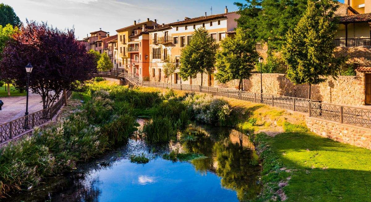 Molina de Aragón. Río Gallo. Guadalajara, Castilla La Mancha