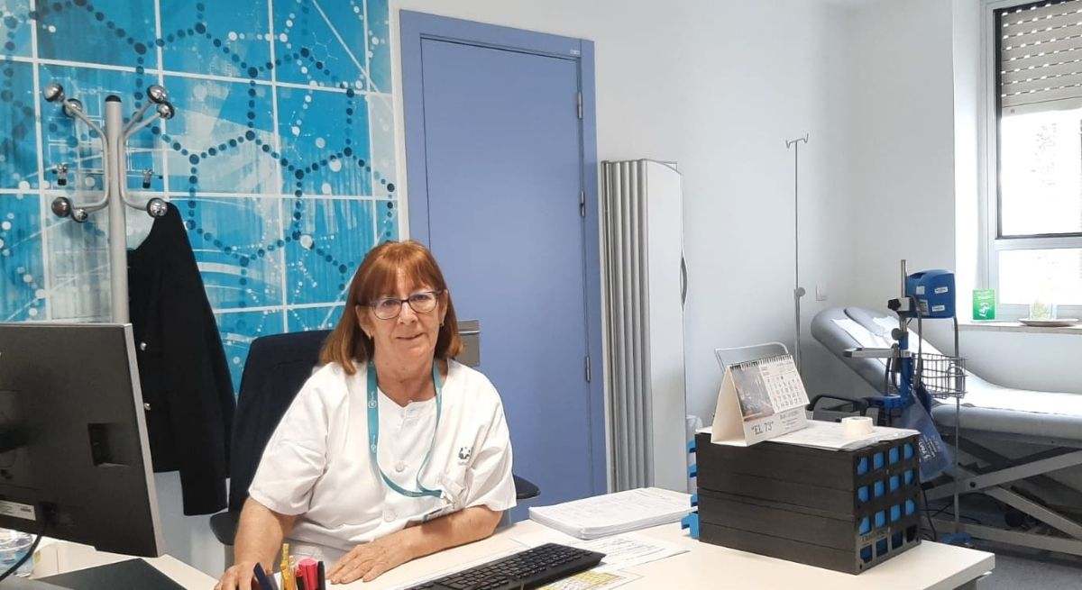 Amparo López, enfermera de práctica avanzada en el Hospital Gregorio Marañón.