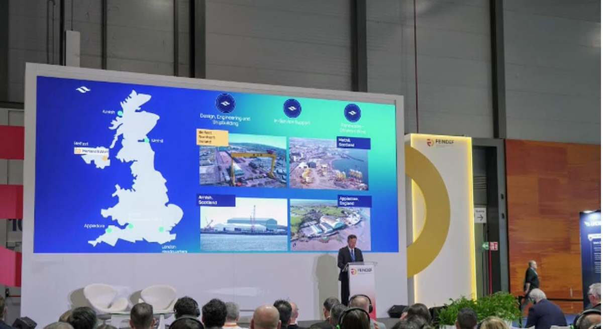 En la imagen, el presidente de Navantia, Ricardo Domínguez, presidente de NAVANTIA.